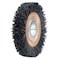 Weiler Burr-Rx 3" Narrow Face Wheel, .026/120CG Crimped Fill, 5/8"-1/2" 31240 - alternate 1